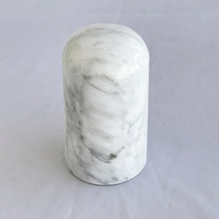 White Marble Urn - 25 cubic inches