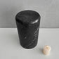 Black Marble Stone Cremation Urn for Human Ashes, Ash container, Cremation vessel, Urn 150 cubic inches