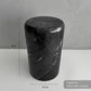 Black Marble Stone Cremation Urn for Human Ashes, Ash container, Cremation vessel, Urn 150 cubic inches