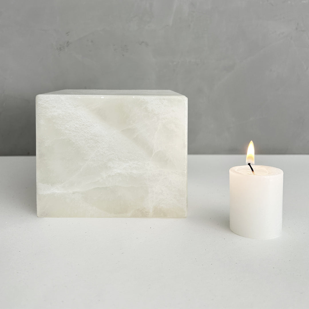 Unique White Hand-Carved Marble Funeral Urn, Small Memorial Urn for Ashes,  Natural Stone Keepsake Urn, Handcrafted Memorial Urn