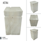Beautiful White Onyx Memorial Urn for Ashes, Handcrafted Funeral, Individual Natural Stone Urn, Hand-Carved Memorial for Ashes. (Copy)