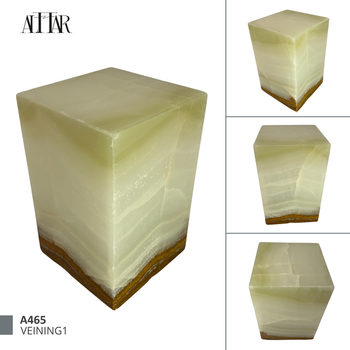 Green Onyx Individual Urn - 120 cubic inches