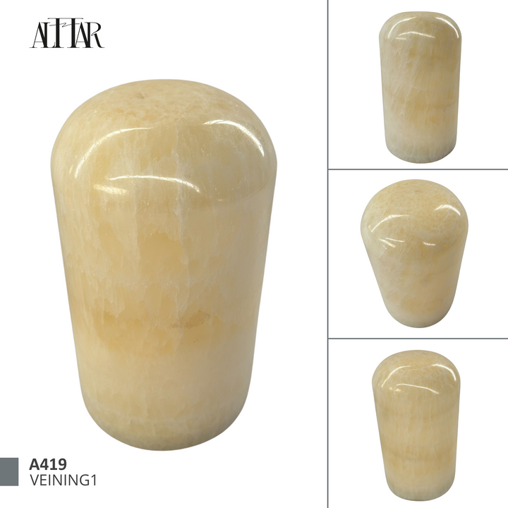 White Onyx Stone Cremation Urn for Loved ones, Ash container, Cremation vessel, Mini Urn, Keepsake urn