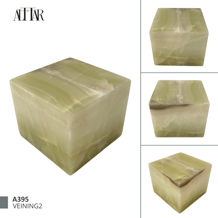 Unique Hand-Carved Onyx Natural Stone Funeral Urn, Small Memorial Urn for Ashes,  Natural Stone Keepsake Urn, Handcrafted Memorial Urn.