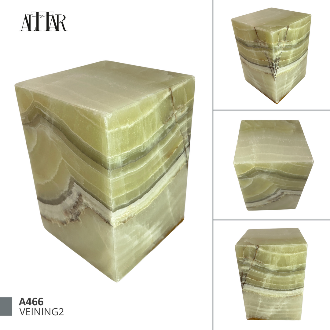 Green Onyx Individual Urn - 120 cubic inches