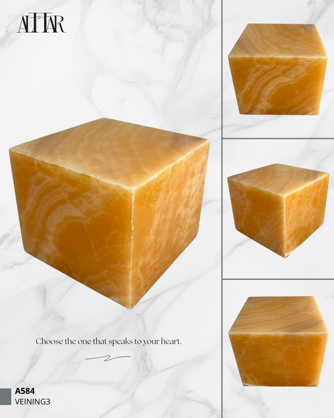 Hand-Carved Onyx Memorial Urn: Natural Stone Pet/Ashes Keepsake