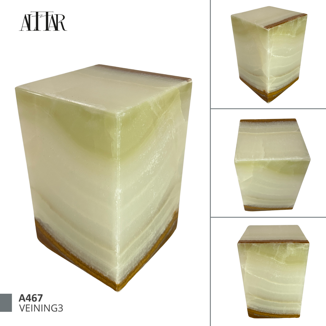 Green Onyx Individual Urn - 120 cubic inches