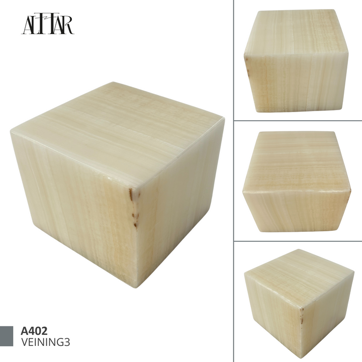 Unique Hand-Carved Marble Funeral Urn, Small Memorial Urn for Ashes,  Natural Stone Keepsake Urn, Handcrafted Memorial Urn.