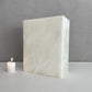 White Onyx Individual Urn, beautiful ash container, natural stone urn for human Ashes, unique white urn for loved ones, onyx stone container