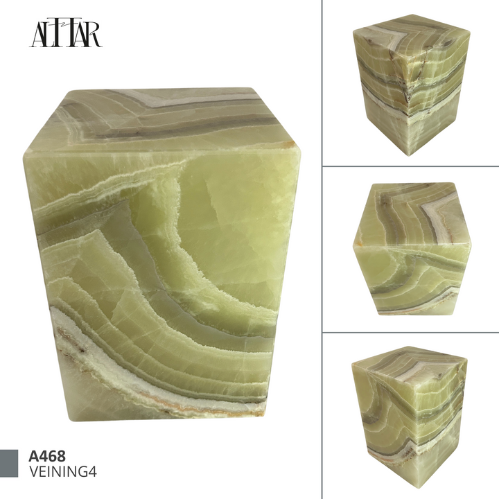 Green Onyx Individual Urn - 120 cubic inches