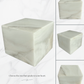 Hand-Carved White Onyx Memorial Urn: Small Natural Stone Keepsake