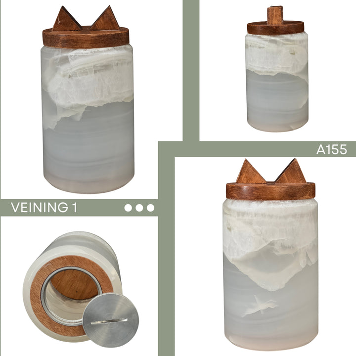 Natural Stone Cat or Pet Urn - 65 cubic inches