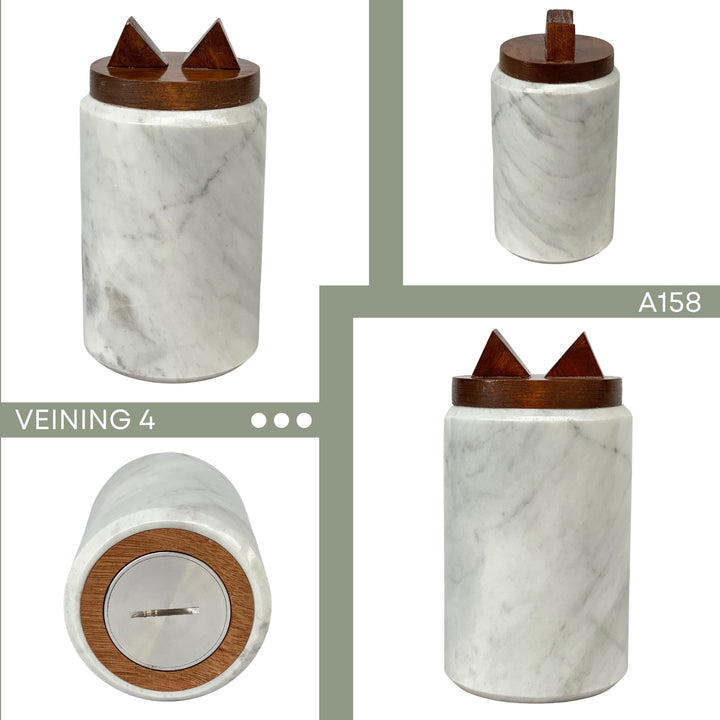 Natural Stone Cat or Pet Urn - 65 cubic inches