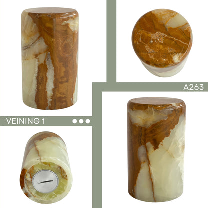 Green Onyx Urn - 150 cubic inches