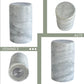 White Marble Urn - 150 cubic inches