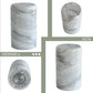 White Marble Urn - 150 cubic inches