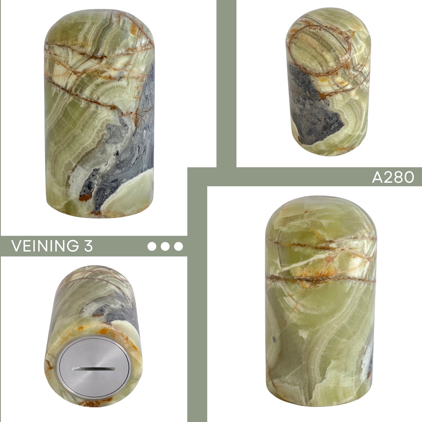 Green Onyx Urn - 25 cubic inches