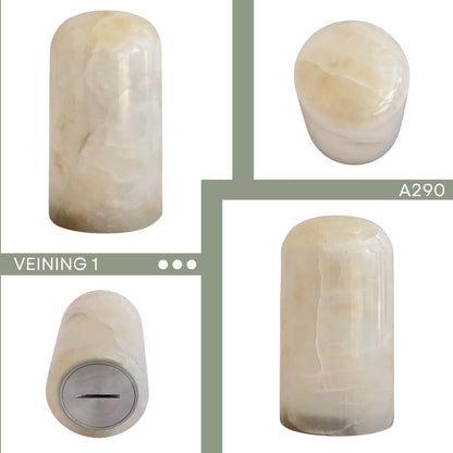 White Onyx Urn - 25 cubic inches