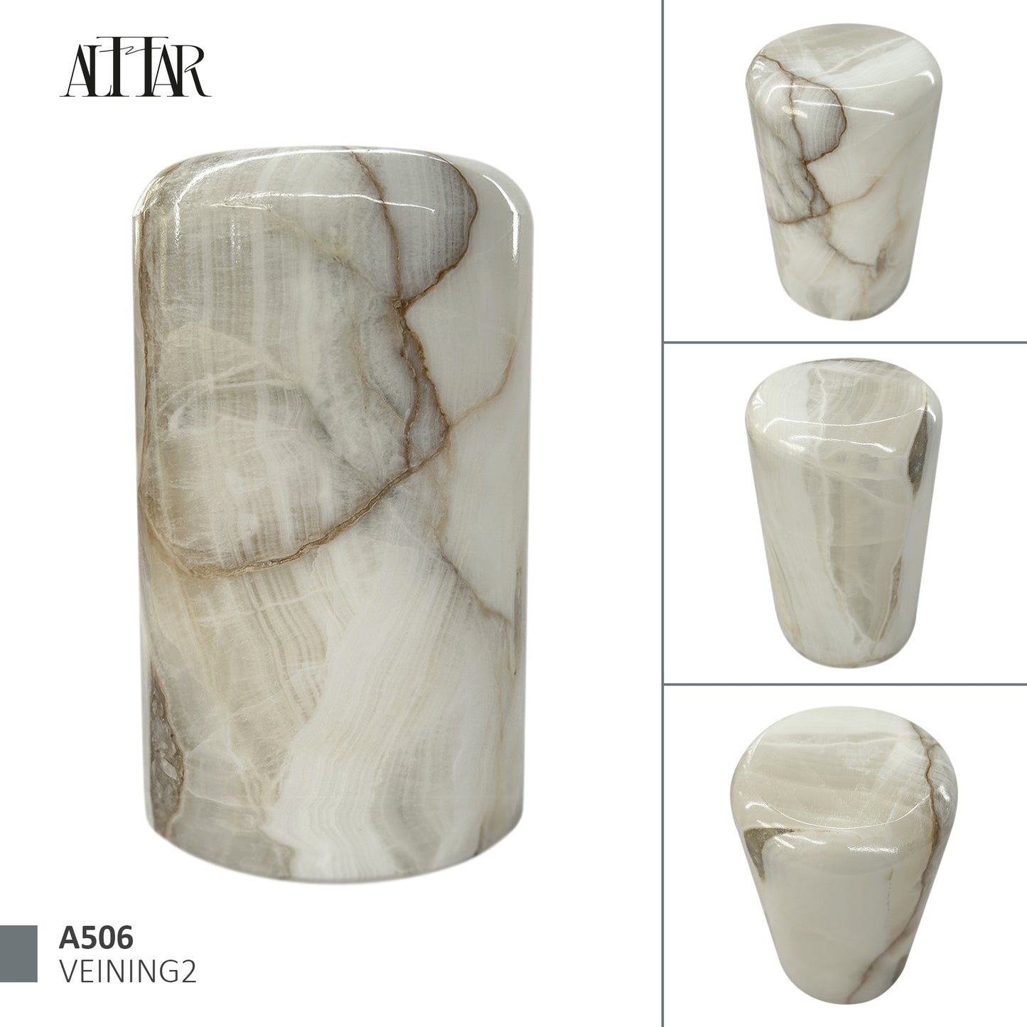 White Onyx Stone Cremation Urn for Human Ashes, Ash container, Cremation vessel, Urn 150 cubic inches, Beautiful handmade natural onyx urn