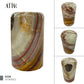 Green Onyx Stone Cremation Urn for Human Ashes, Ash container, Cremation vessel, Urn 150 cubic inches