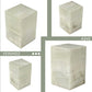 White Onyx Individual Urn - 120 cubic inches