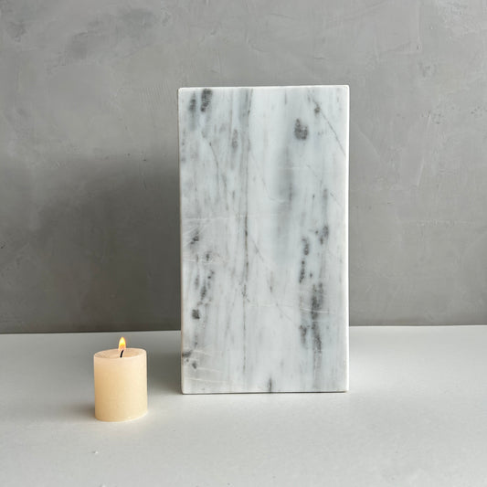 Natural White Marble Urn, Hand-Carved Memorial Individual Urn for Ashes, Marble Stone Funeral Urn, Beautiful Natural Urn for Human Ashes.