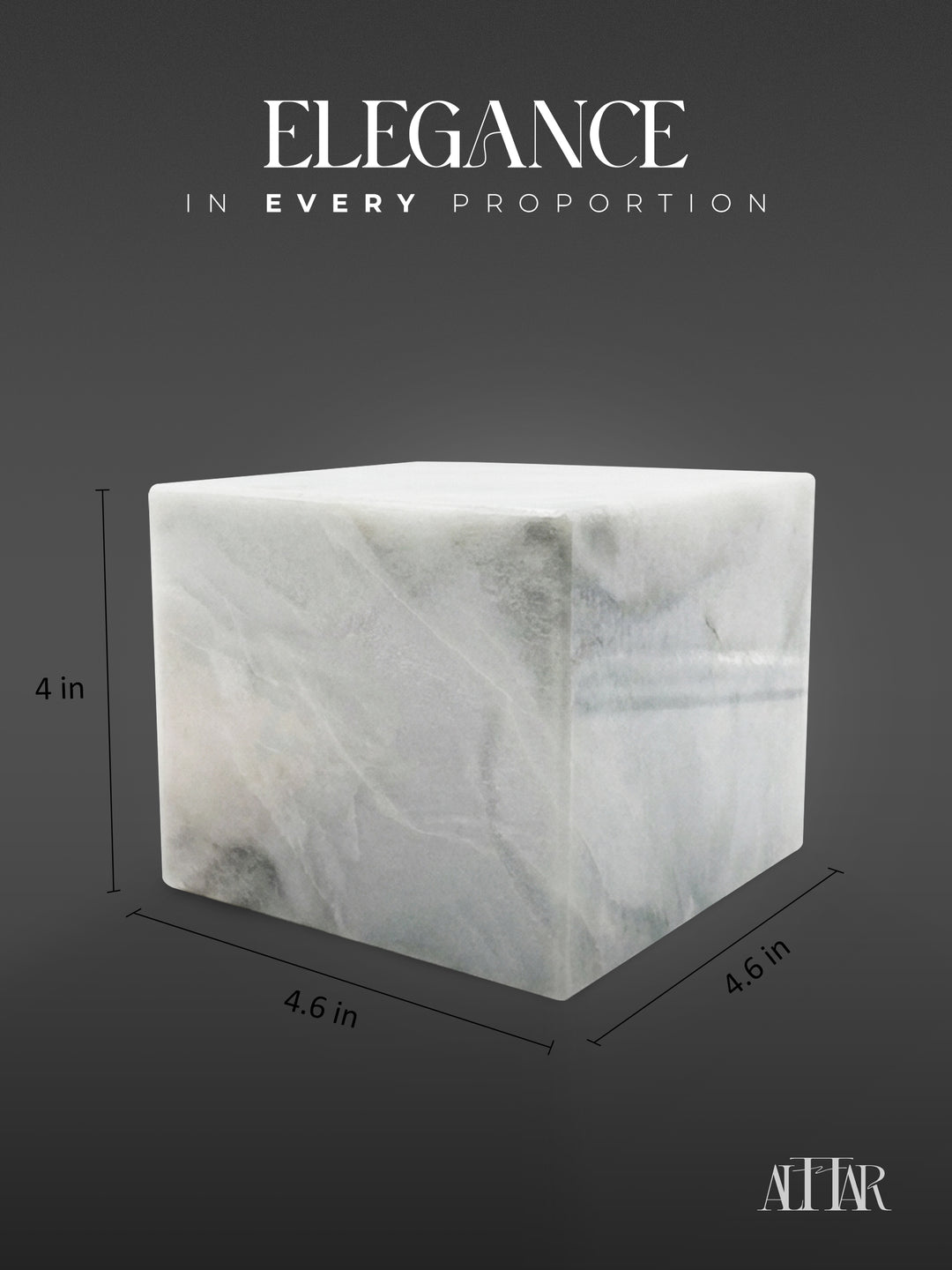Hand-Carved White Onyx Memorial Urn: Small Natural Stone Keepsake