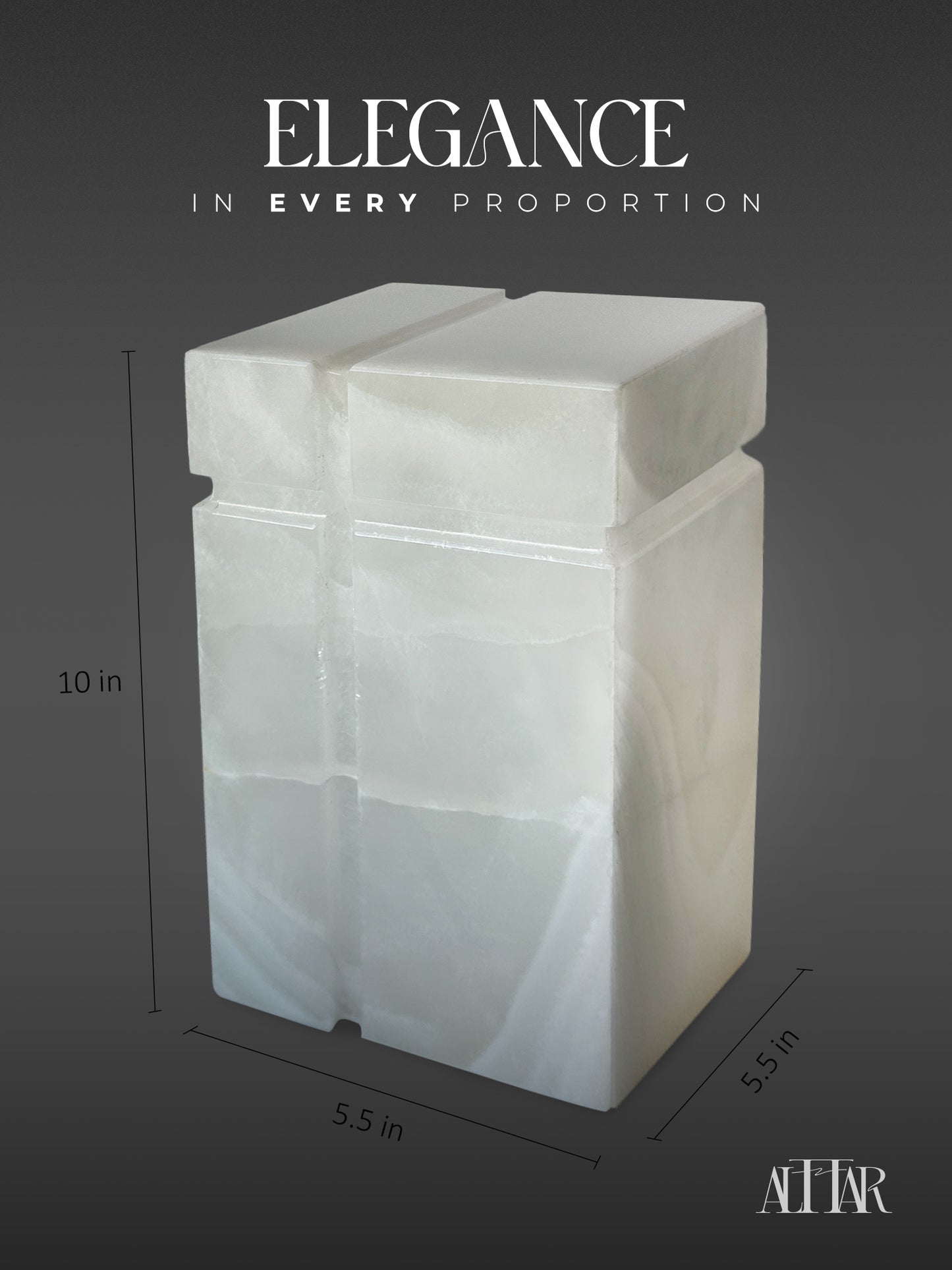 Beautiful White Onyx Memorial Urn for Ashes, Handcrafted Funeral, Individual Natural Stone Urn, Hand-Carved Memorial for Ashes