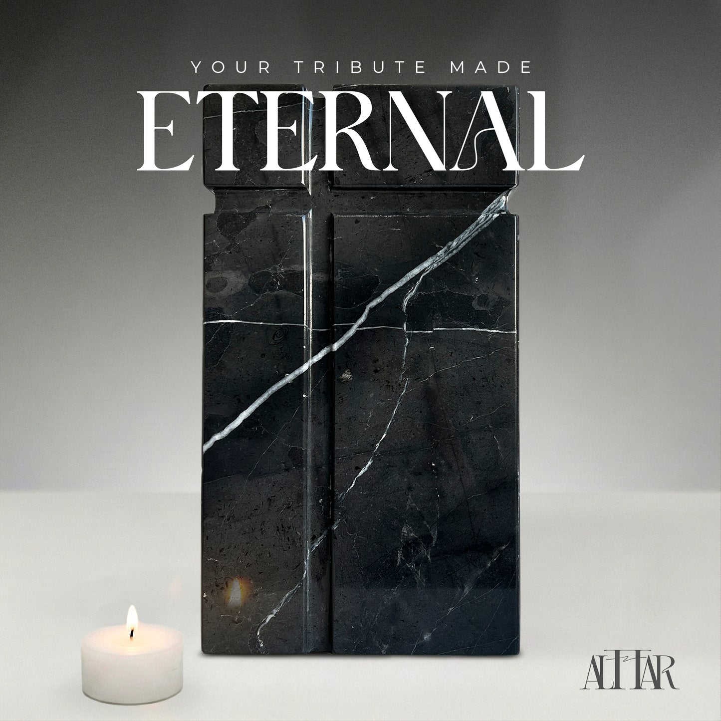 Natural Black Marble Urn, Hand-Carved Memorial Individual Urn for Ashes, Unique Funeral Urn, Handcrafted Funeral, Natural Marble Stone Urn.