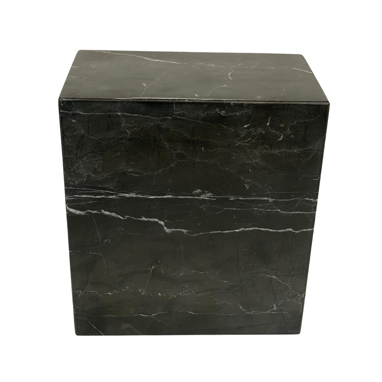 Black Marble Double Urn - 440 cubic inches