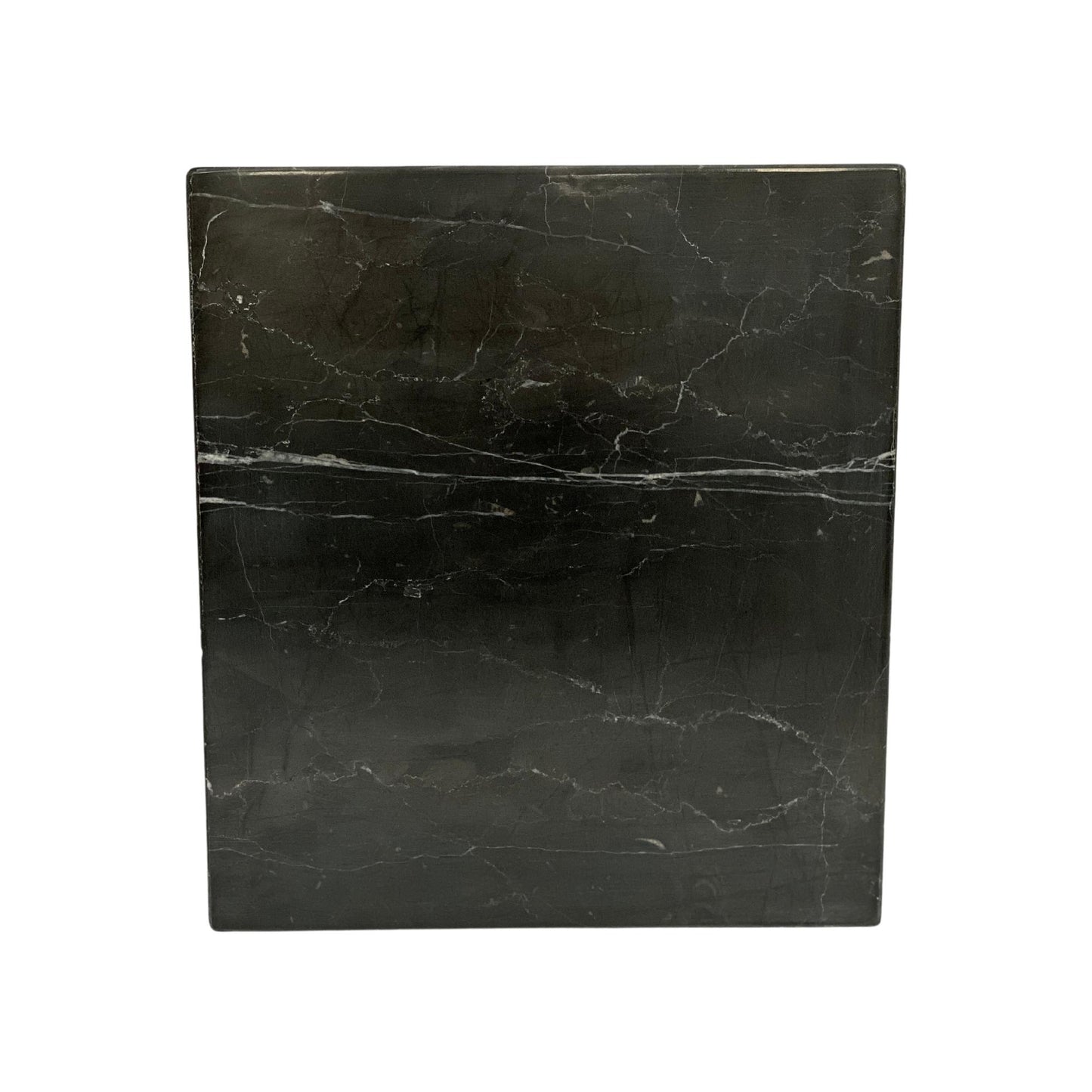 Black Marble Double Urn - 440 cubic inches