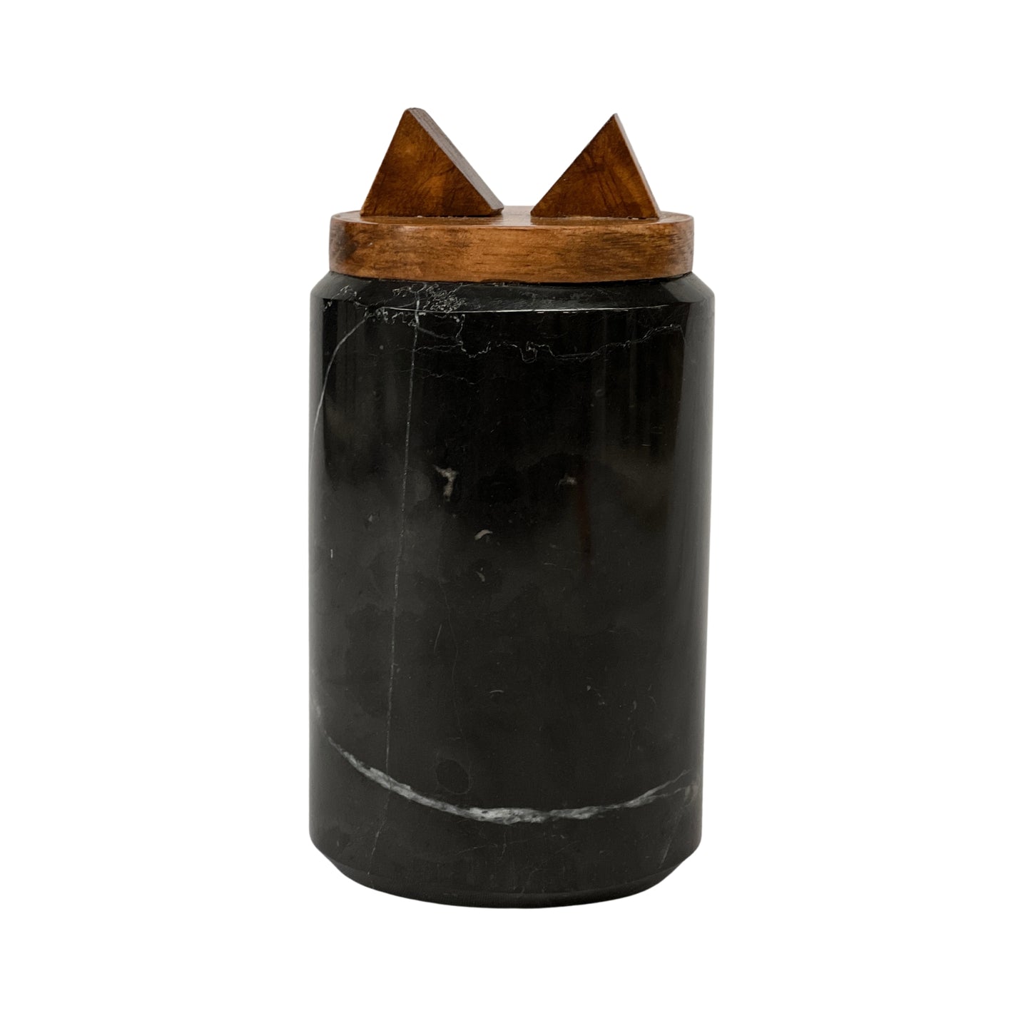 Black Marble Urn - 65 cubic inches