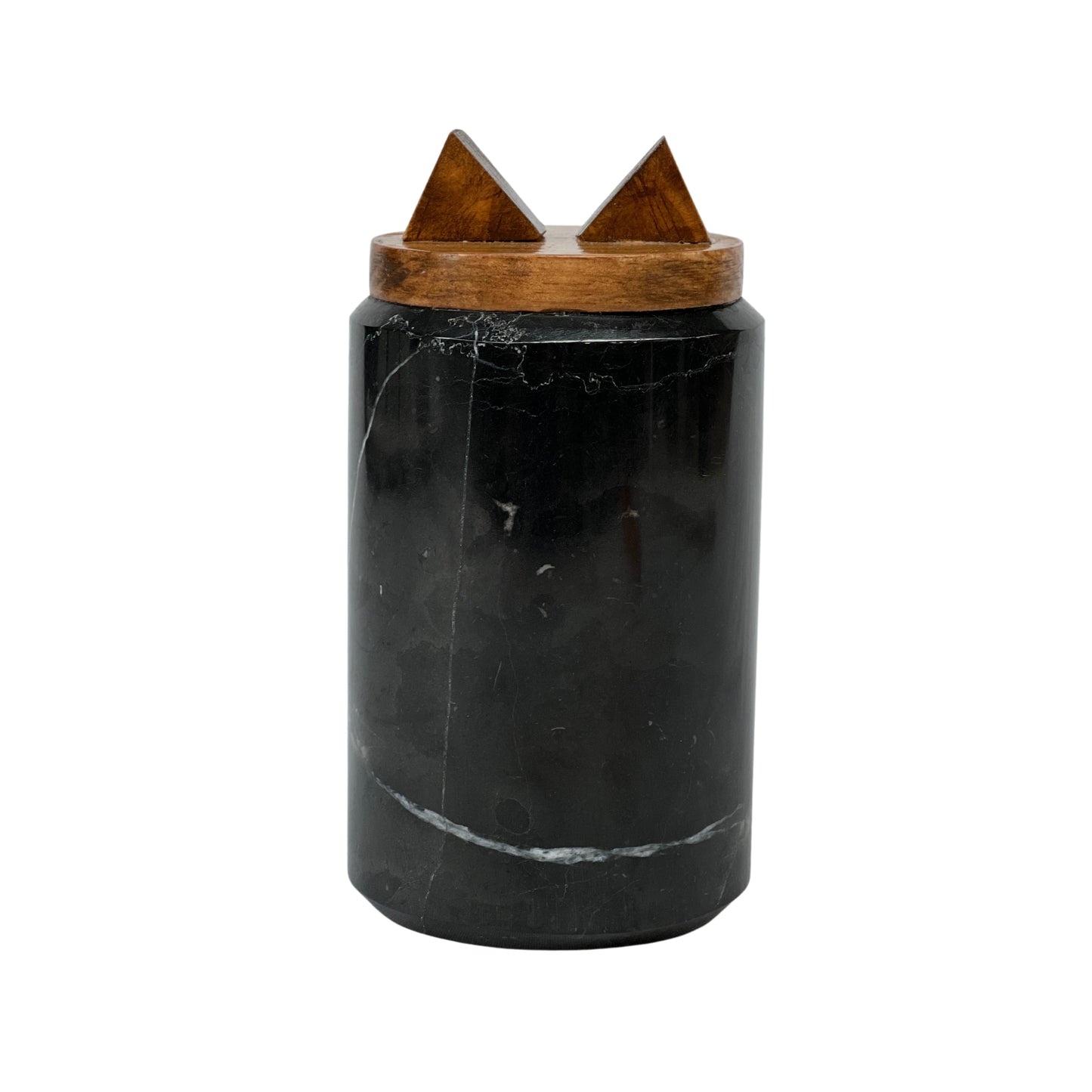 Black Marble Urn - 65 cubic inches