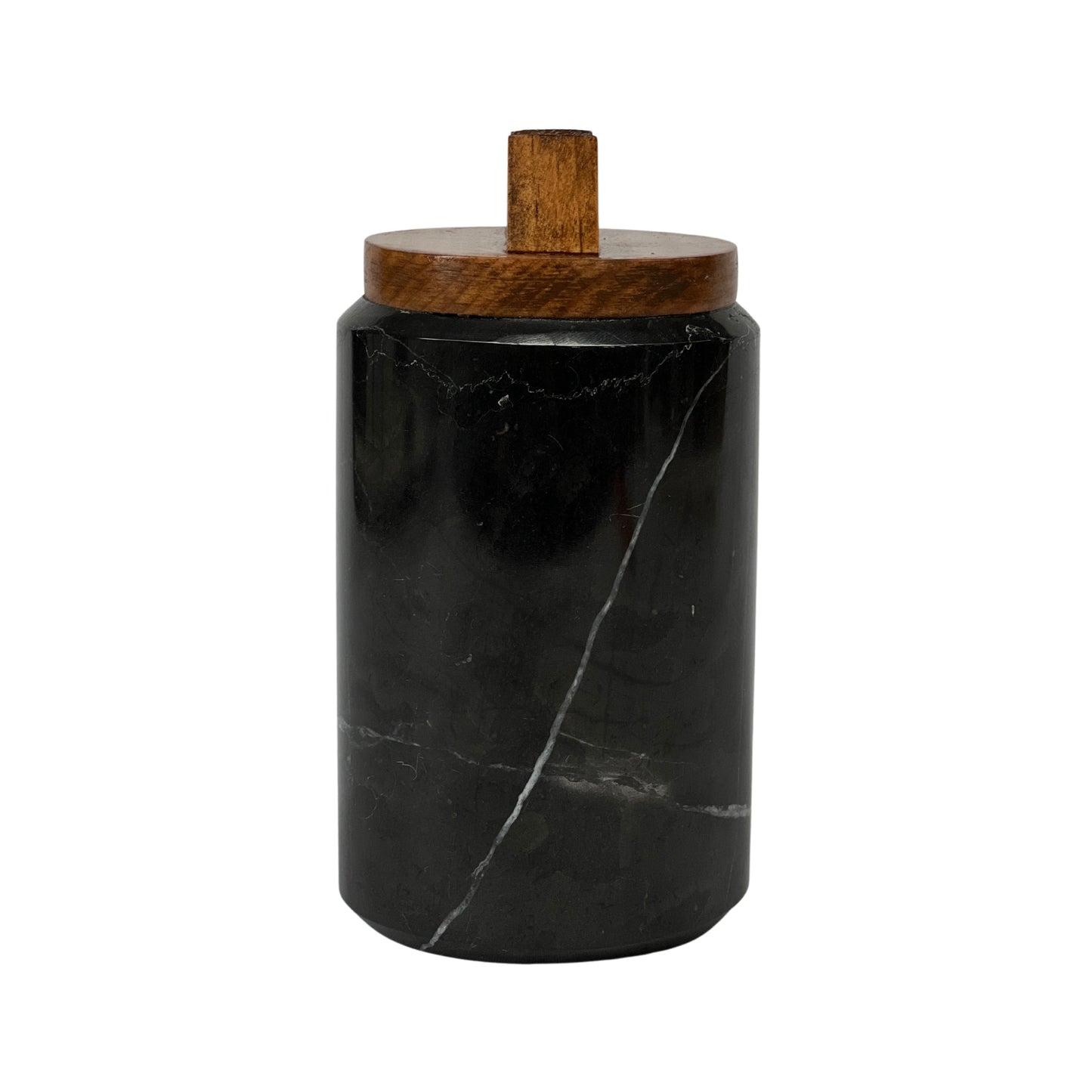 Black Marble Urn - 65 cubic inches