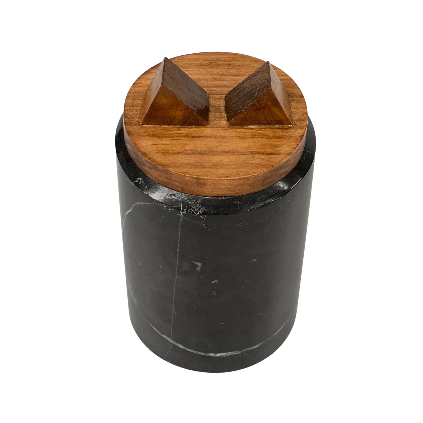 Black Marble Urn - 65 cubic inches