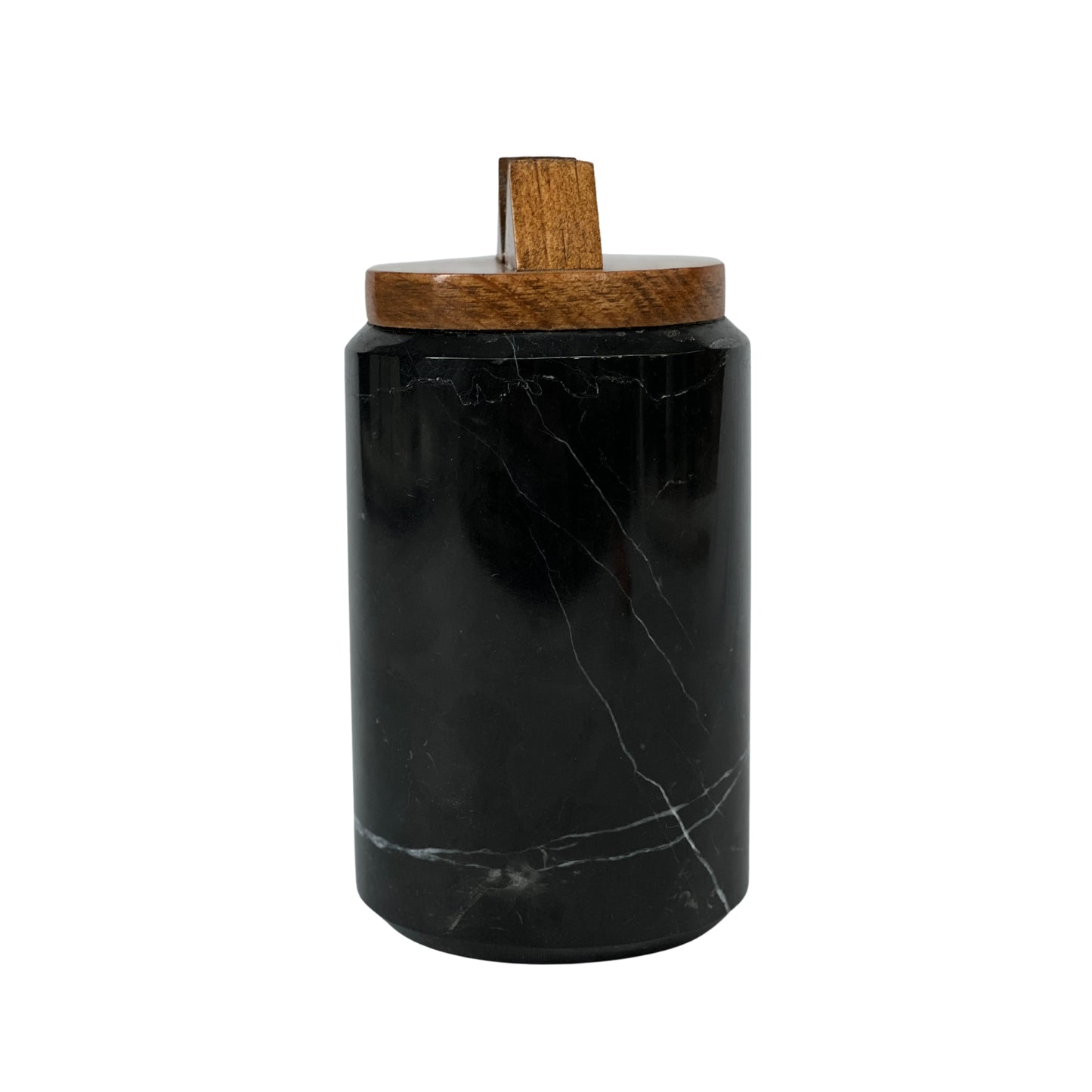 Black Marble Urn - 65 cubic inches