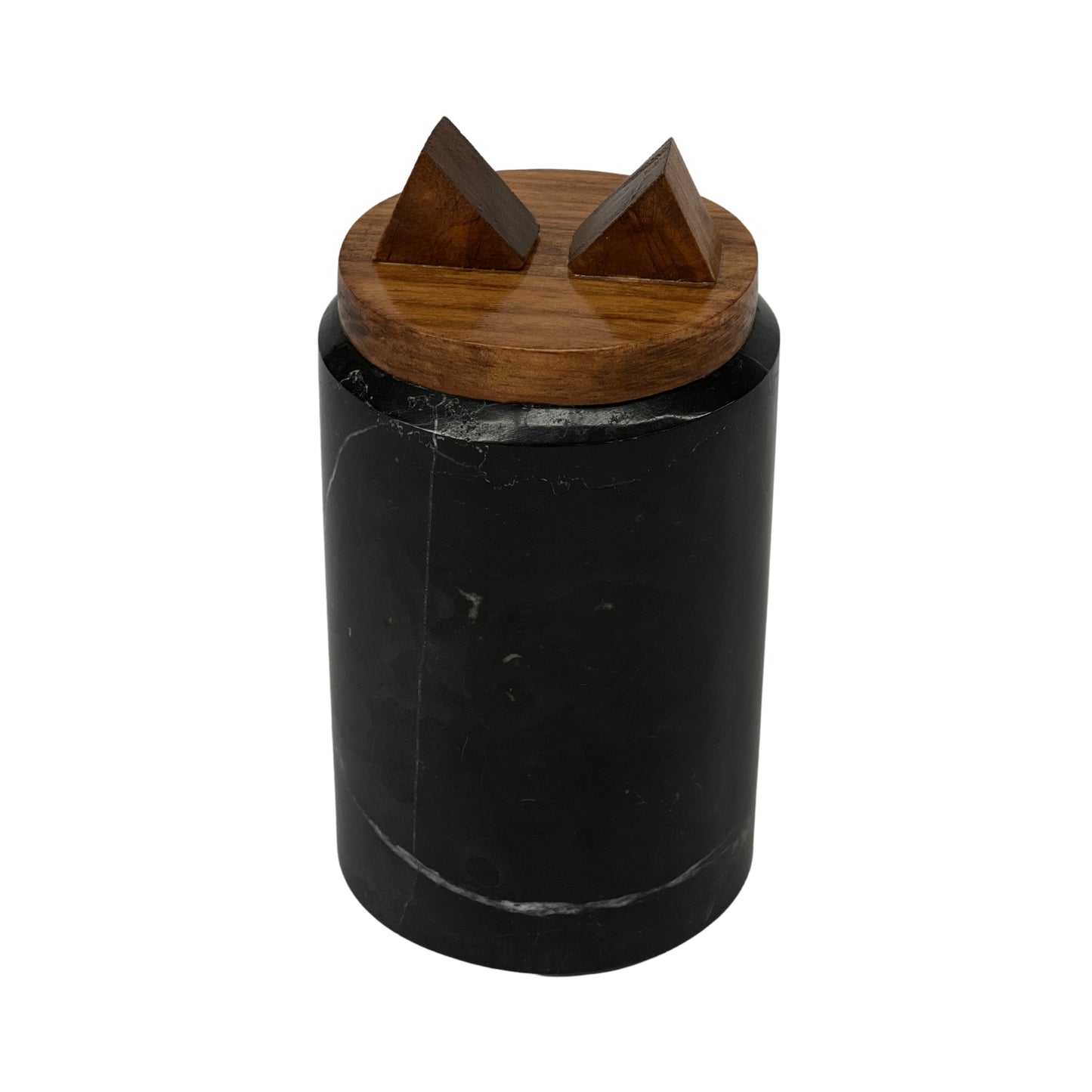 Black Marble Urn - 65 cubic inches