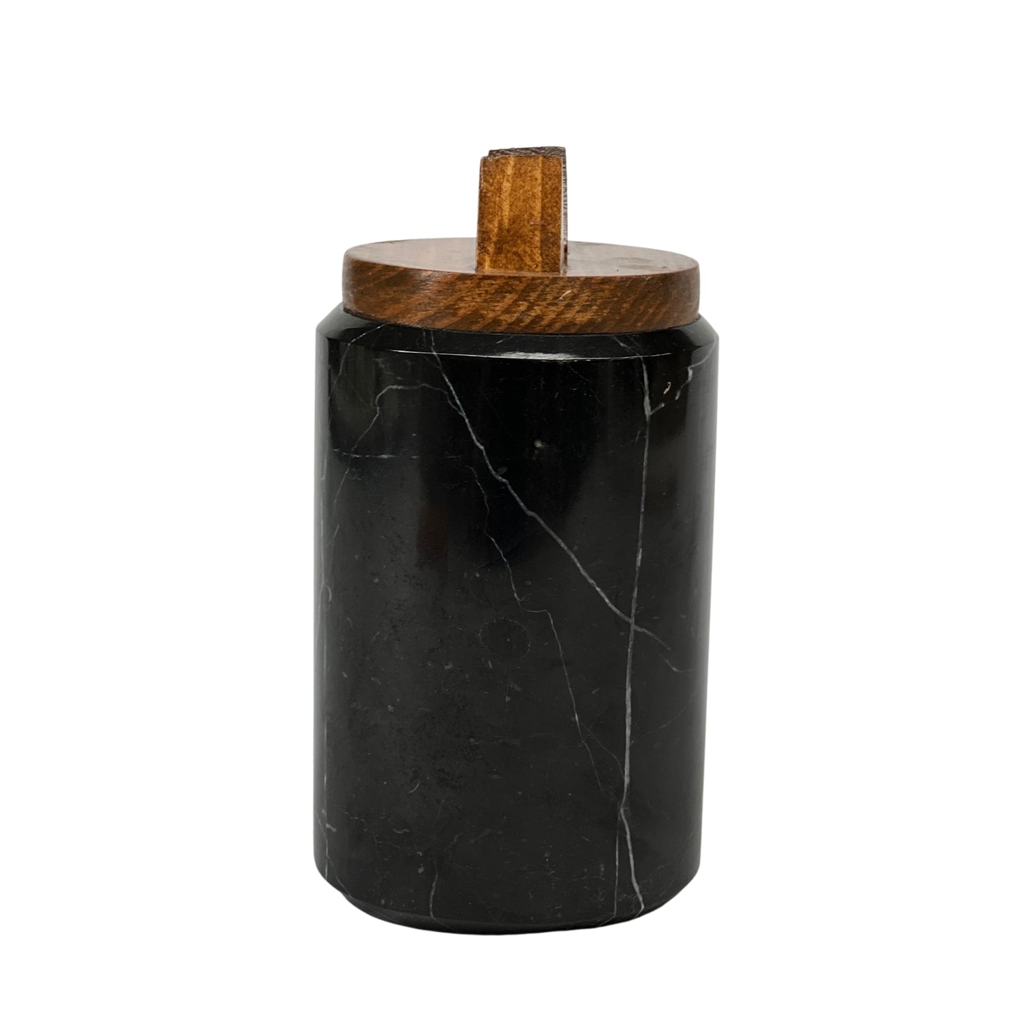 Black Marble Urn - 65 cubic inches