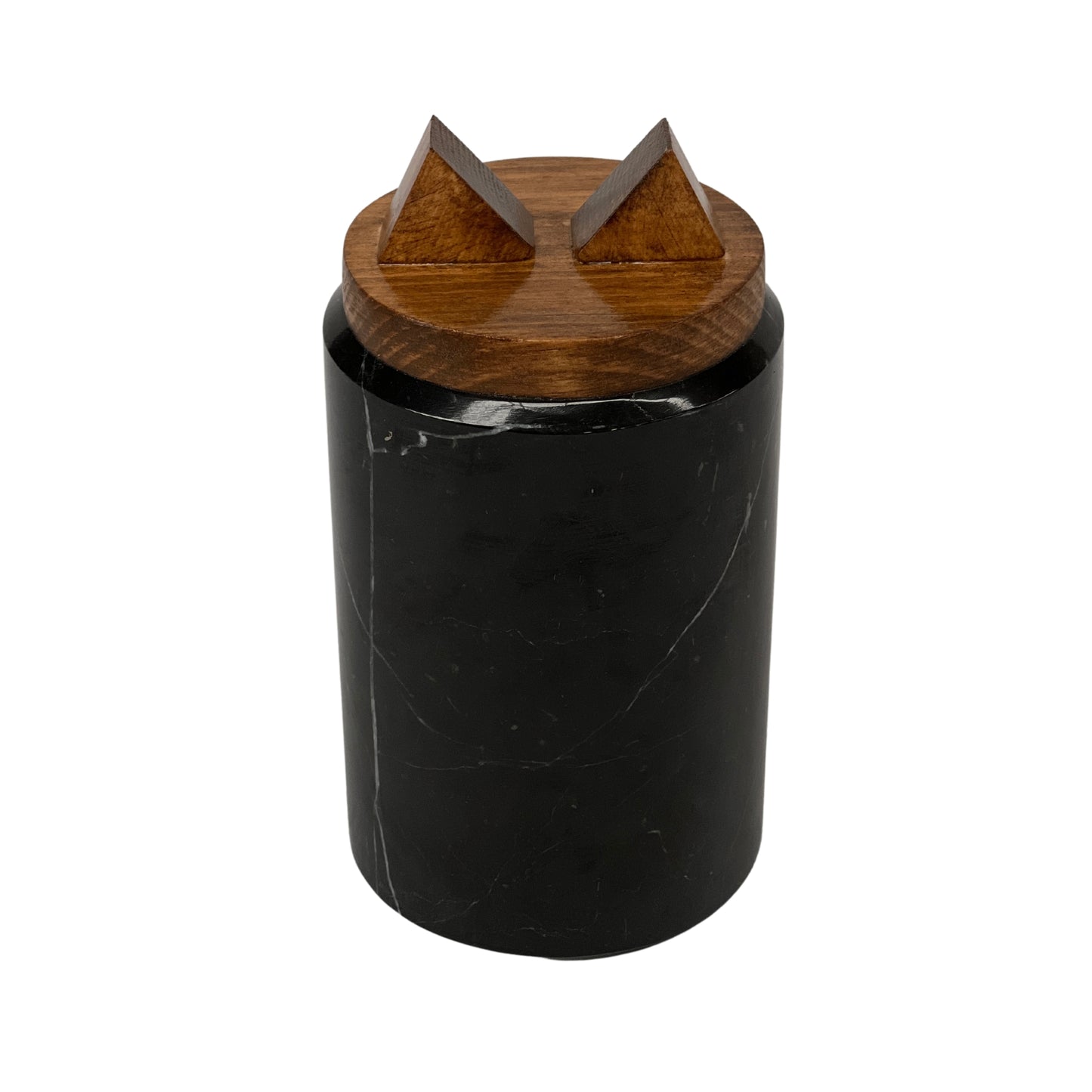 Black Marble Urn - 65 cubic inches