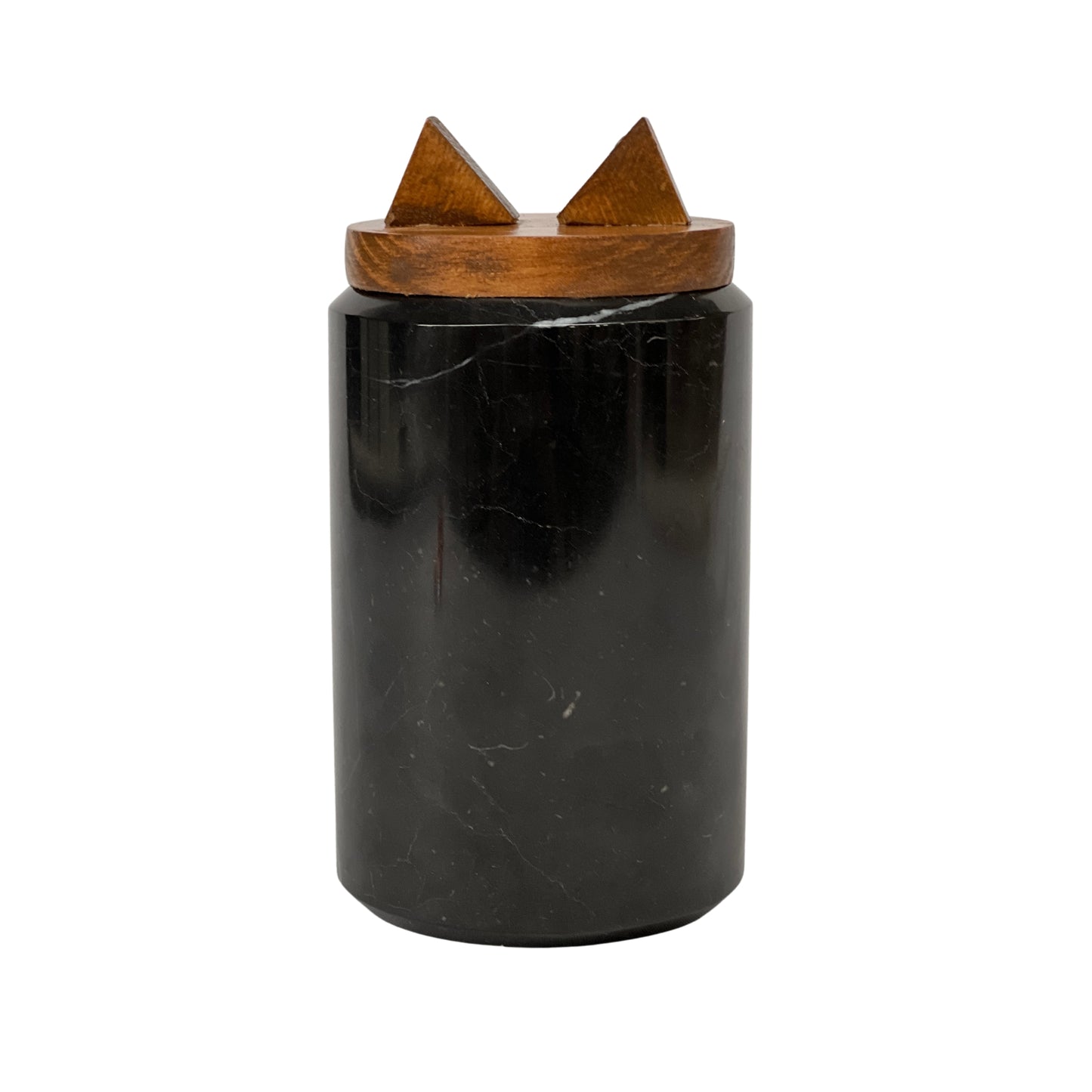 Black Marble Urn - 65 cubic inches