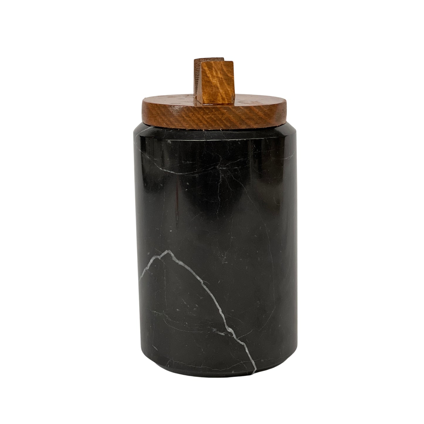 Black Marble Urn - 65 cubic inches