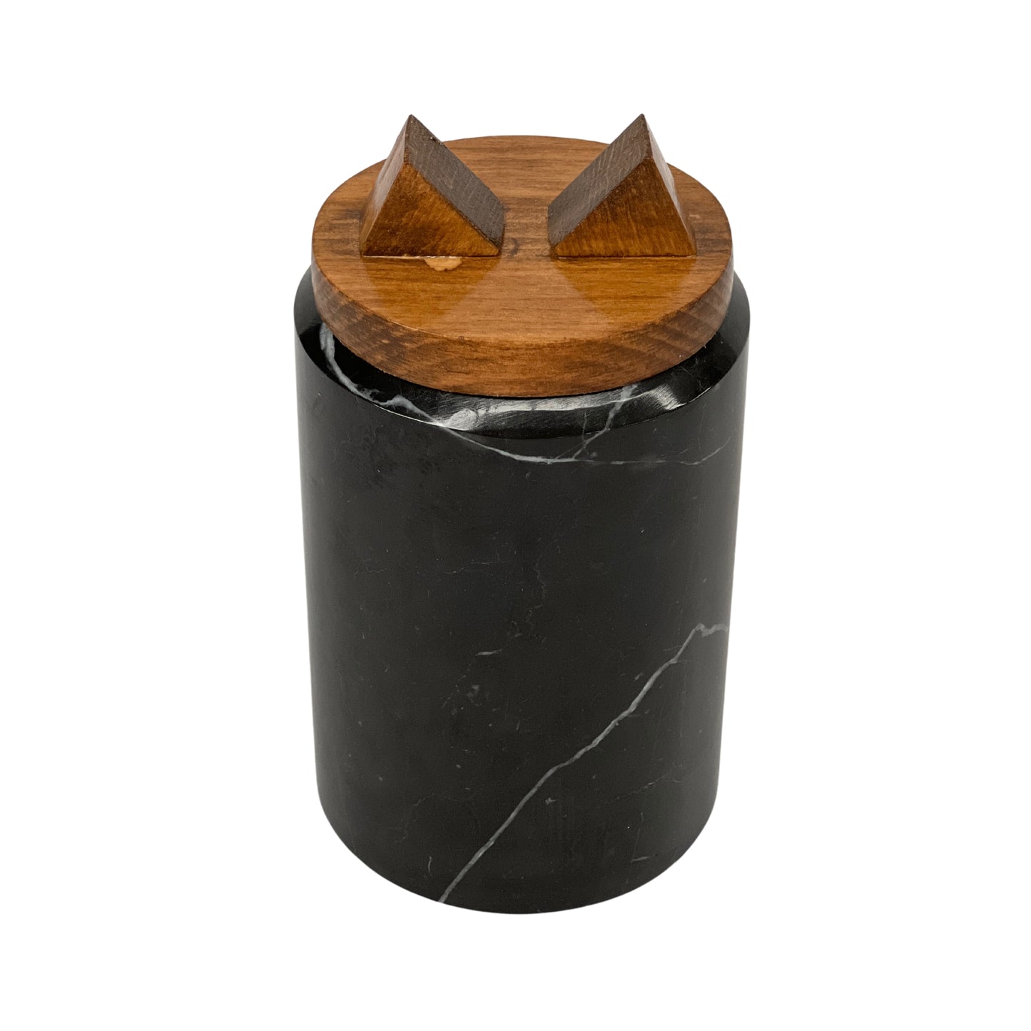 Black Marble Urn - 65 cubic inches