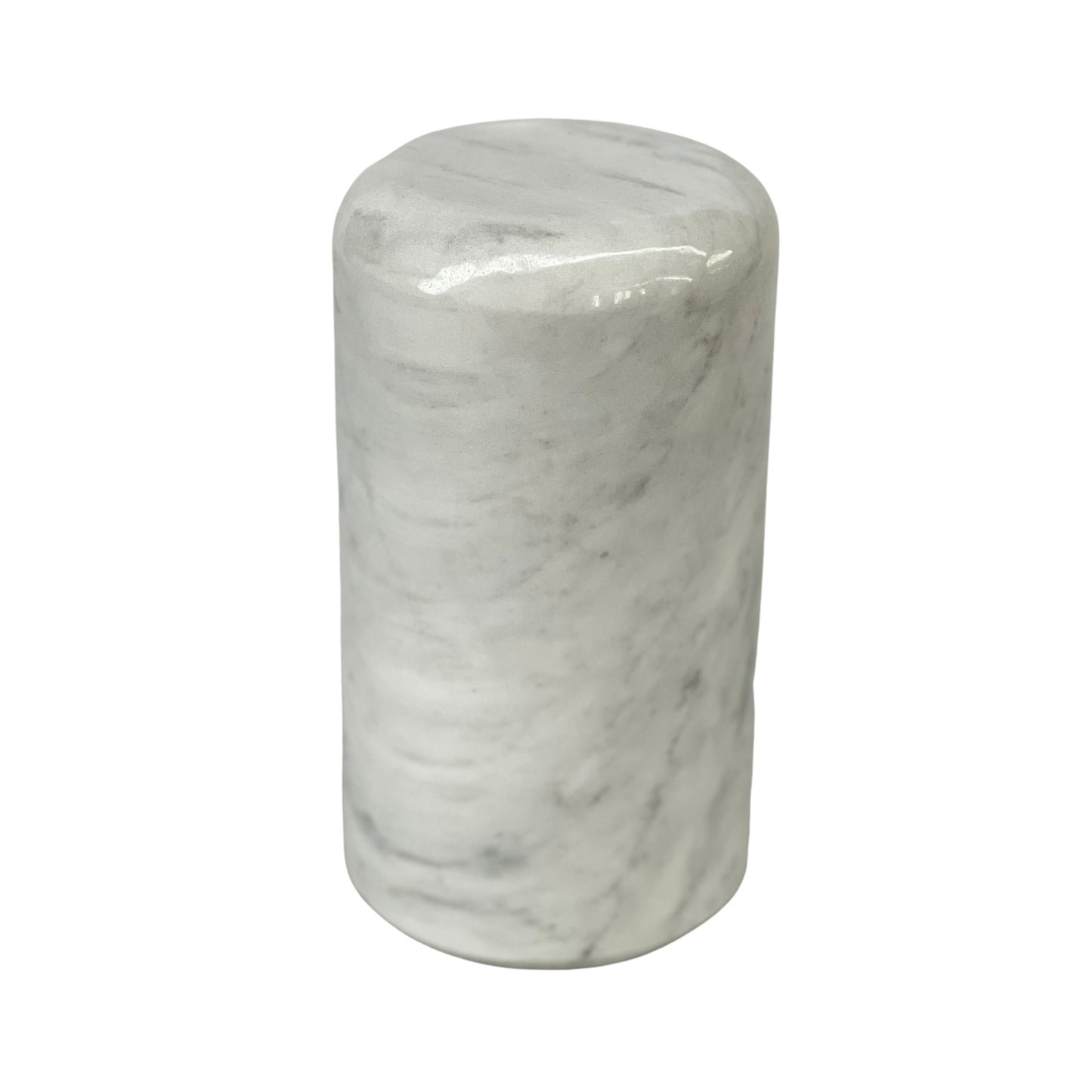 White Marble Urn - 150 cubic inches