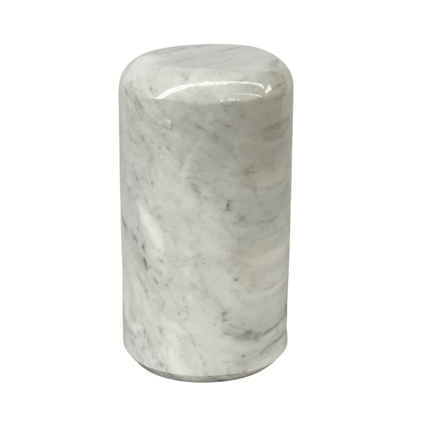 White Marble Urn - 150 cubic inches