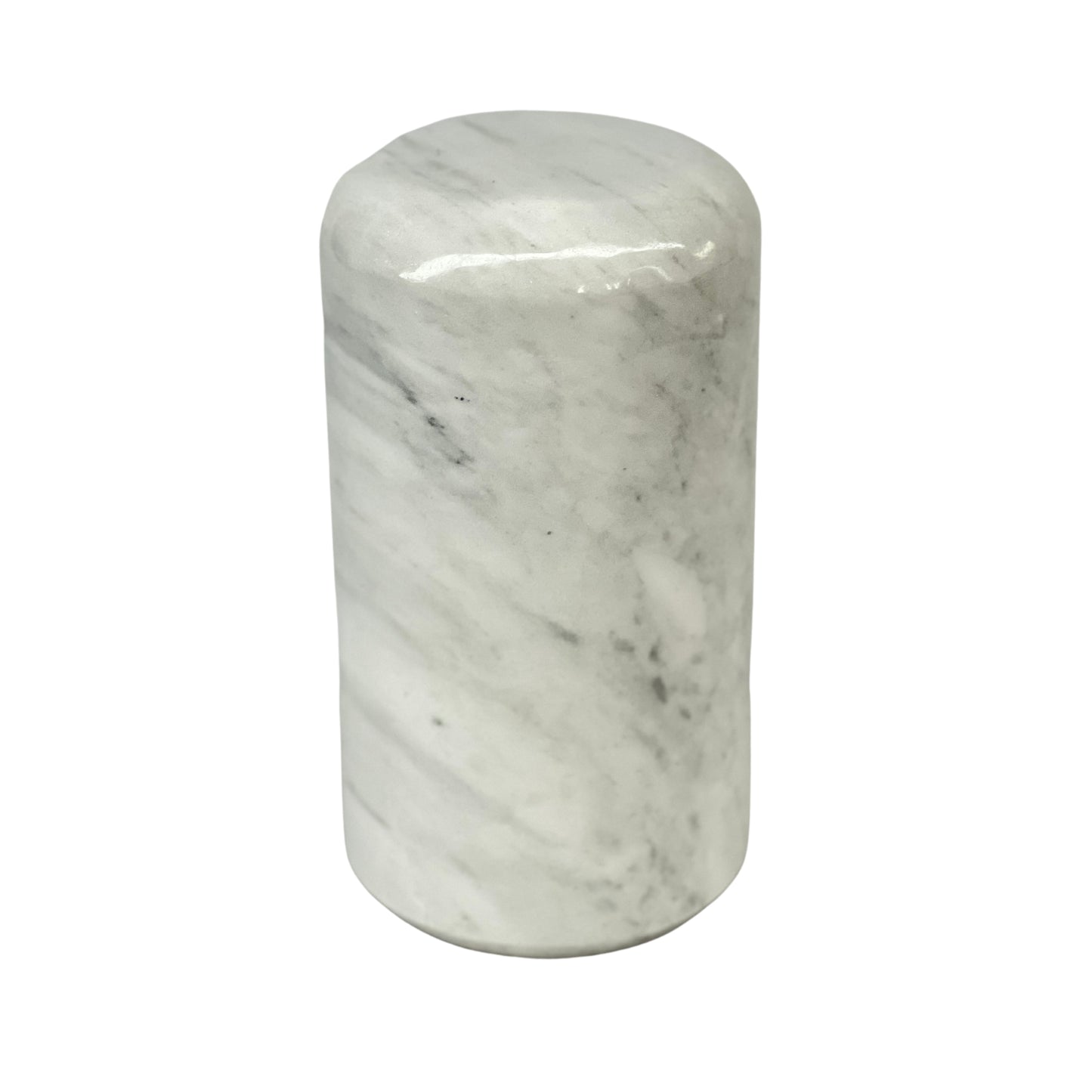 White Marble Urn - 150 cubic inches