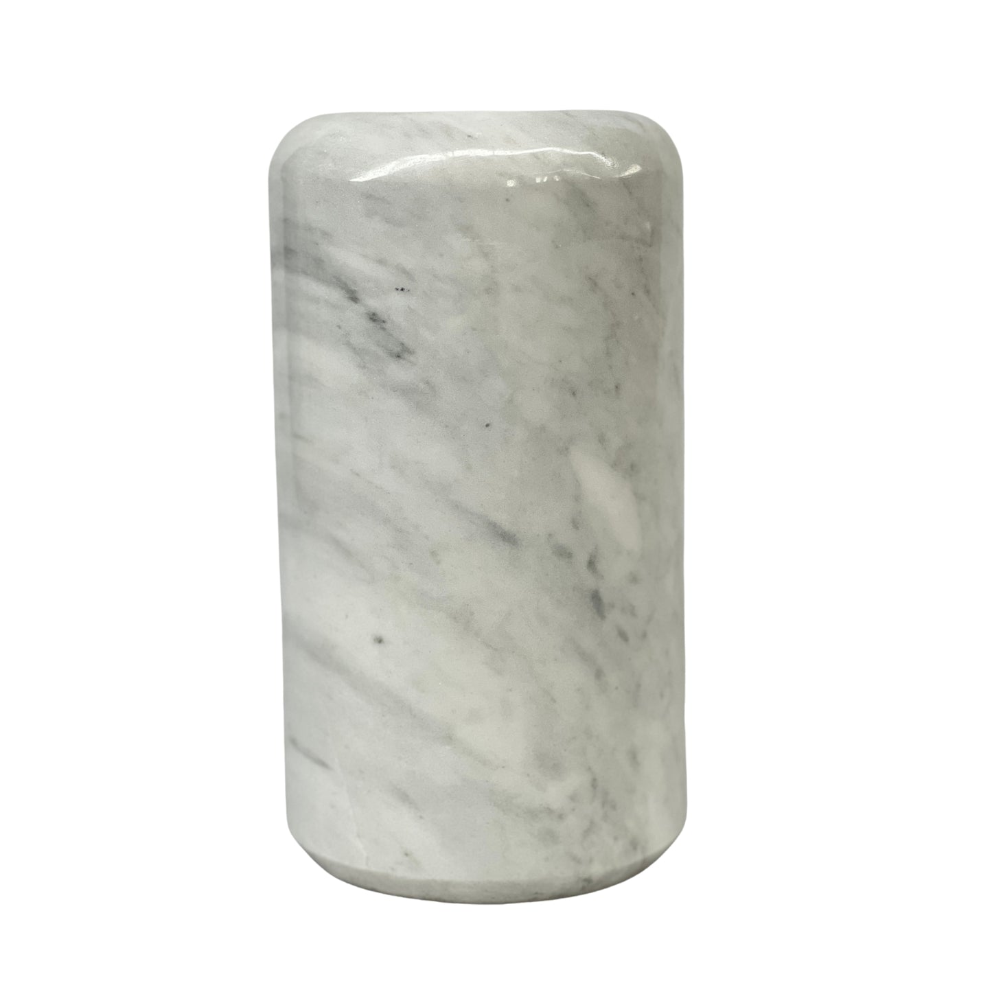 White Marble Urn - 150 cubic inches