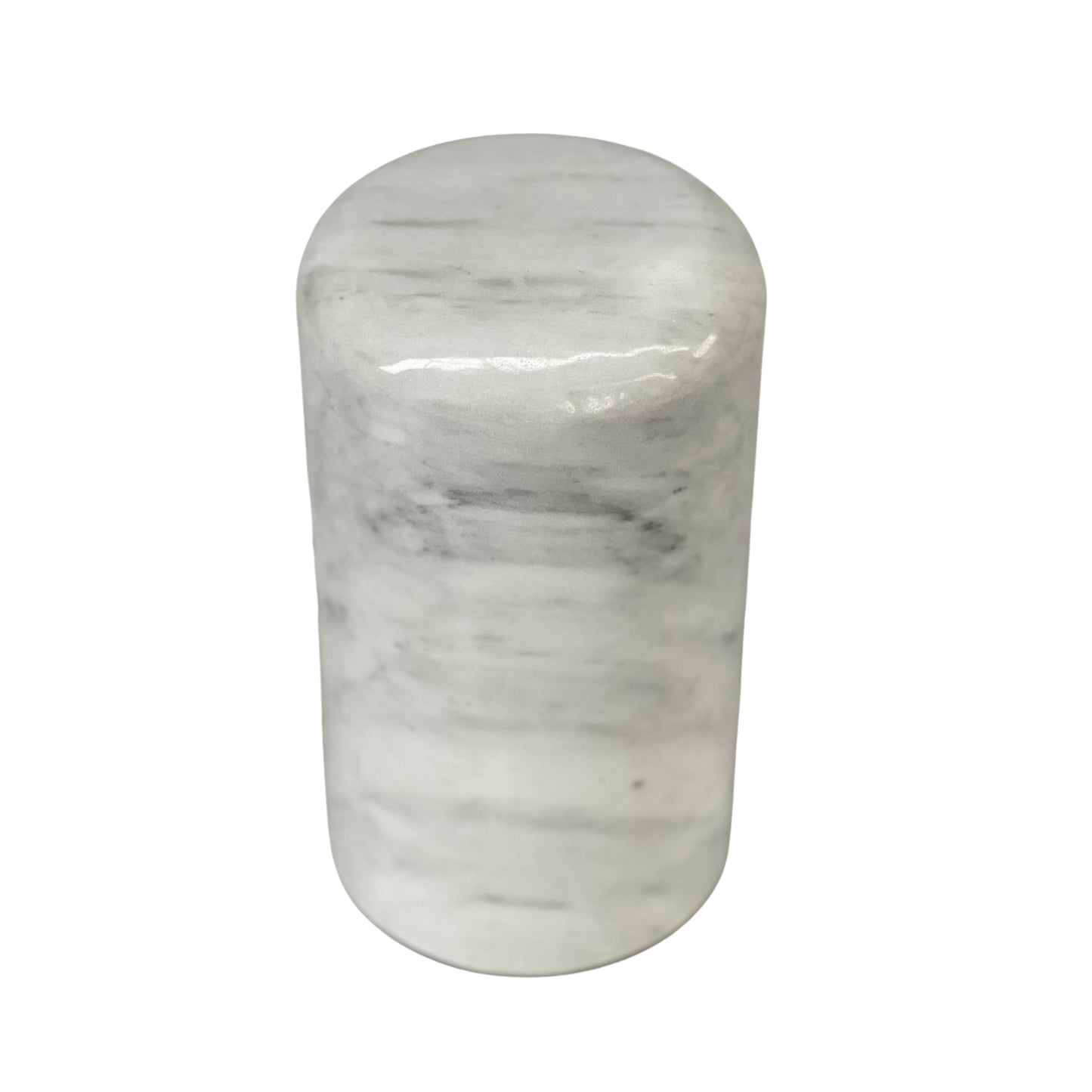 White Marble Urn - 150 cubic inches