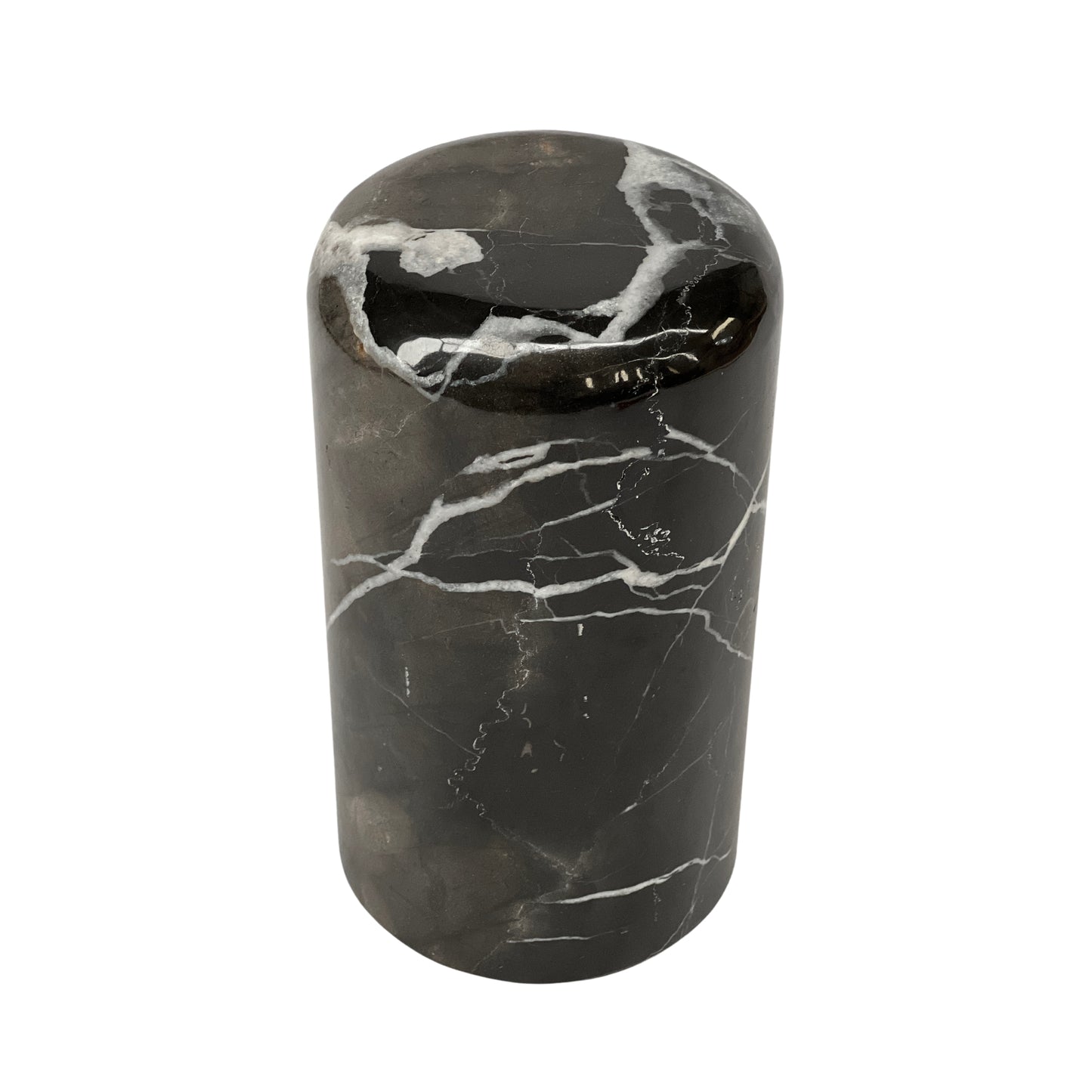 Black Marble Urn - 150 cubic inches