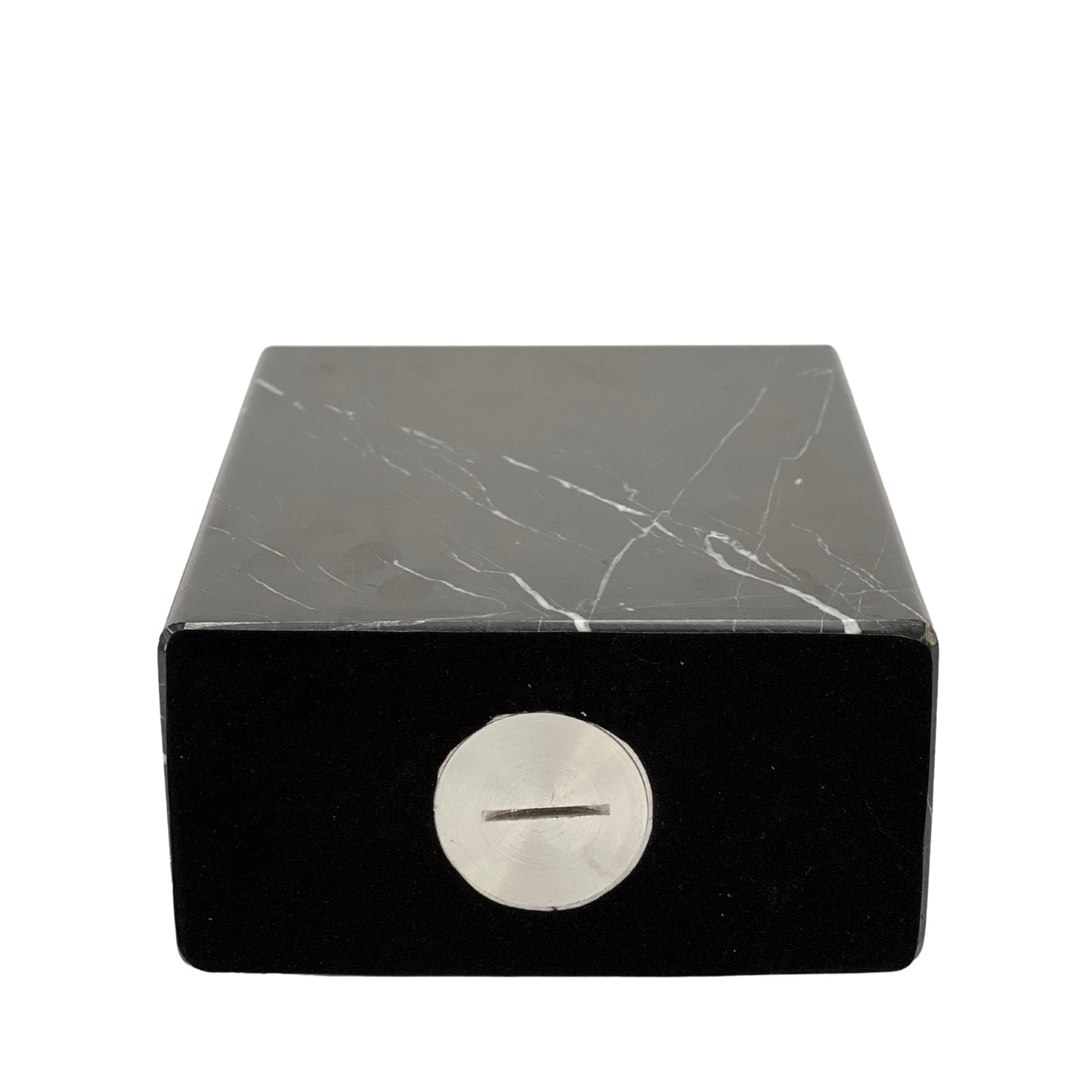 Black Marble Urn - 200 cubic inches