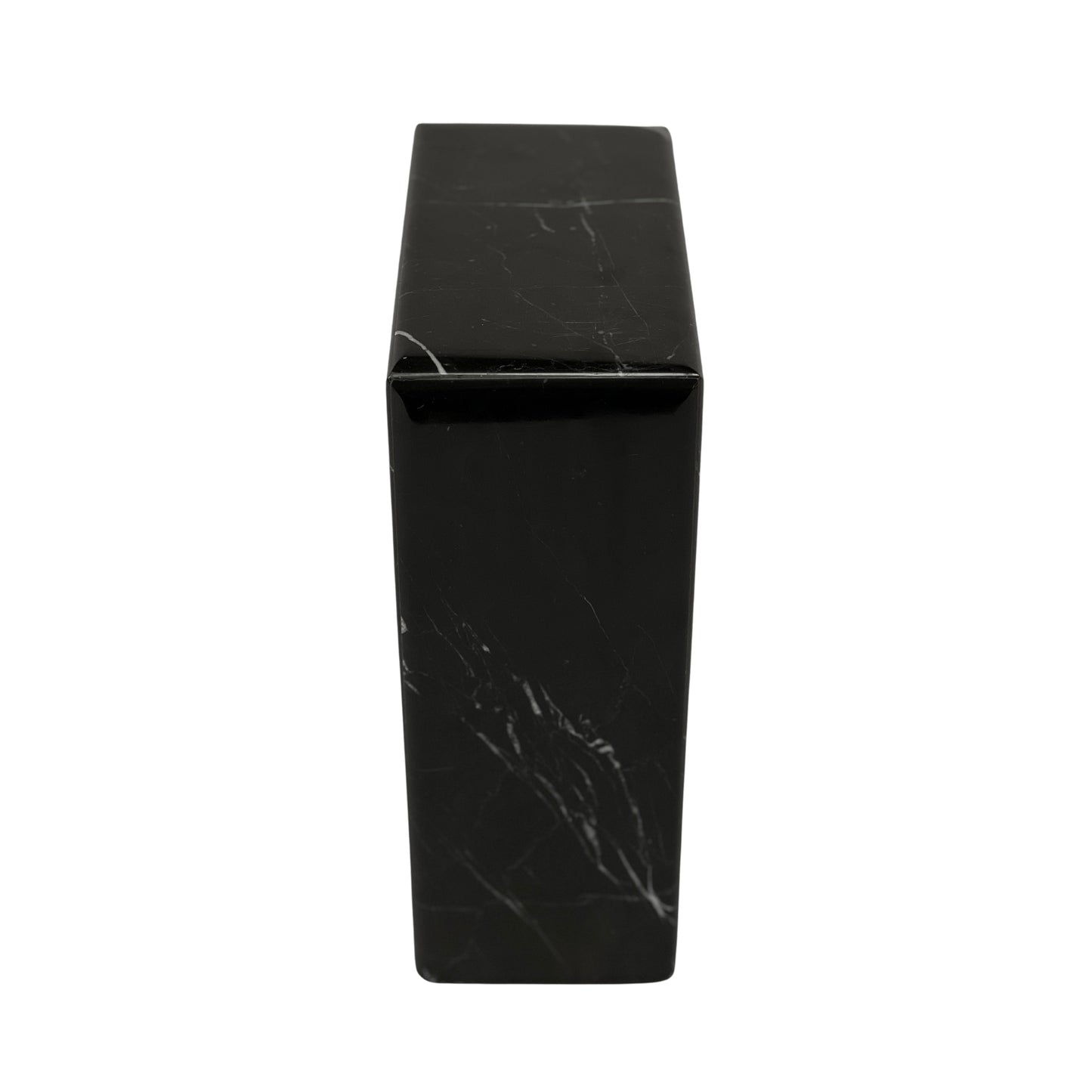 Black Marble Urn - 200 cubic inches